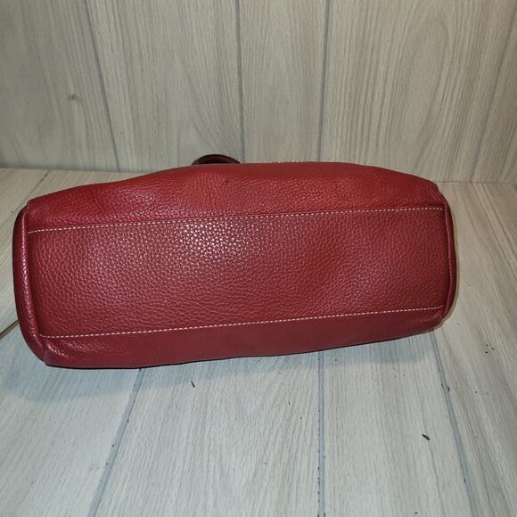Vtg Y2K 90s Red Wilsons Leather Shoulder Bag Purse - Picture 10 of 10